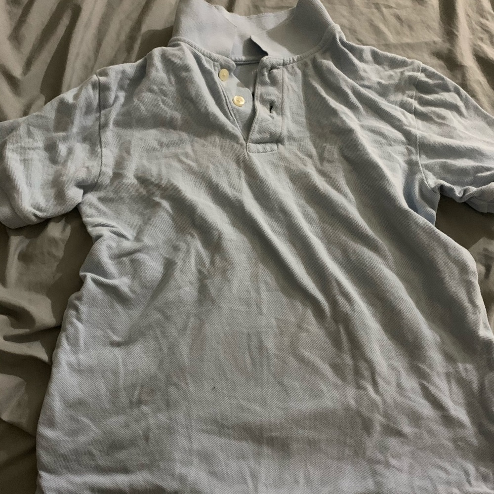 Baby blue polo